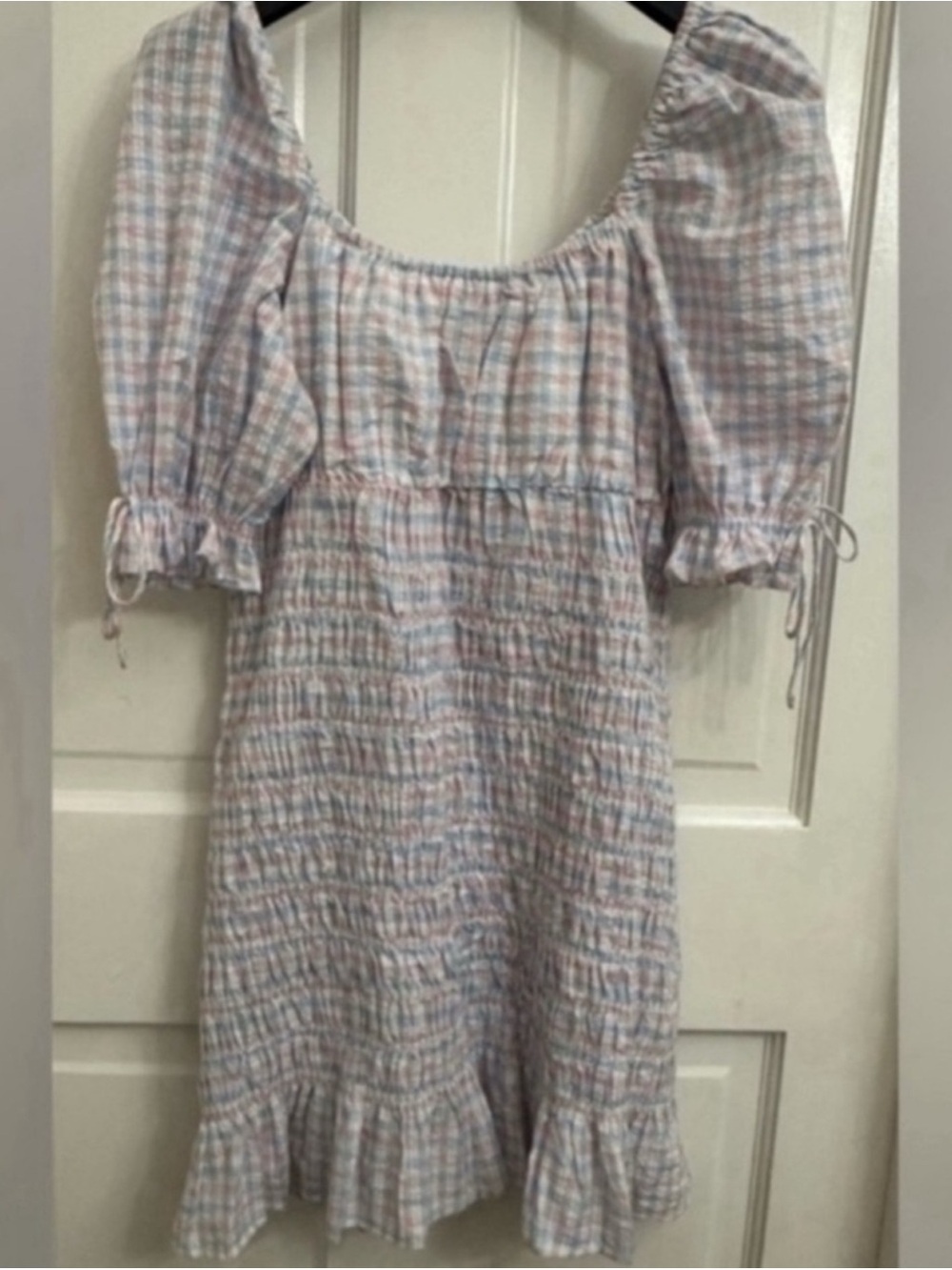 Sugar Lips Finders Gingham
Smocked Mini Dress - Picture 9 of 16